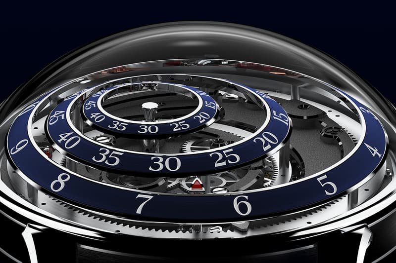 French Watchmaker Uses Rotating Concentric Rings To Display The Time