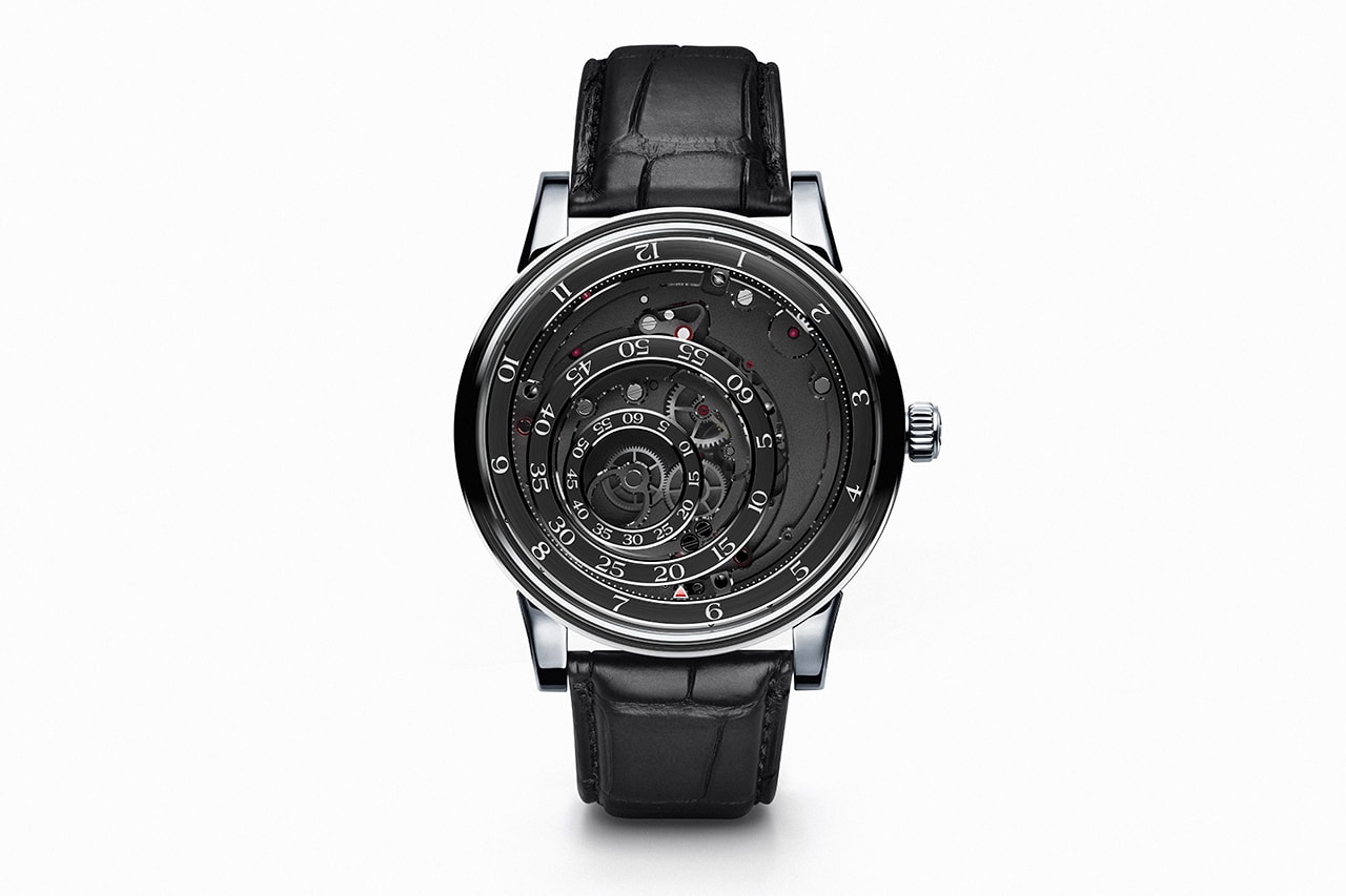 French Watchmaker Uses Rotating Concentric Rings To Display The Time