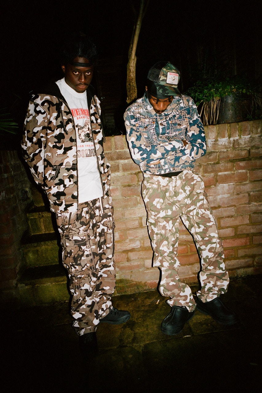 True Religion Taps London-Based Artist Soldier for Imaginative Camouflage Capsule