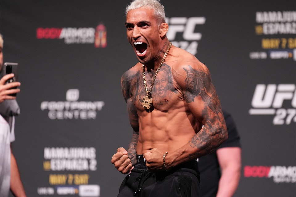 Charles Oliveira UFC 274 Missed Weight News | HYPEBEAST
