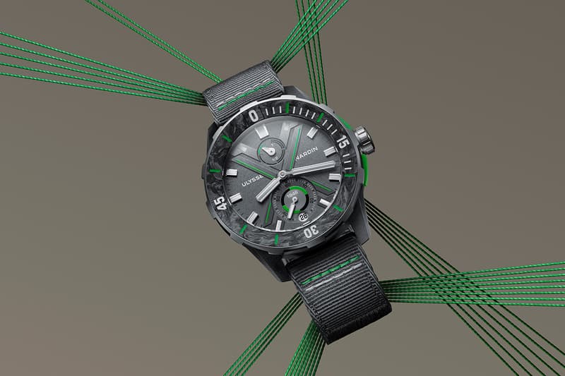 Ulysse Nardin The Ocean Race Diver Produced Using Mainly Recycled And Upcycled Materials