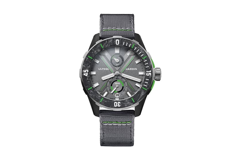 Ulysse Nardin The Ocean Race Diver Produced Using Mainly Recycled And Upcycled Materials