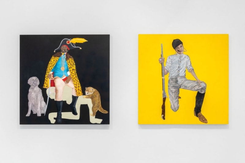 Umar Rashid Almine Rech Paris 2022 Art Exhibition