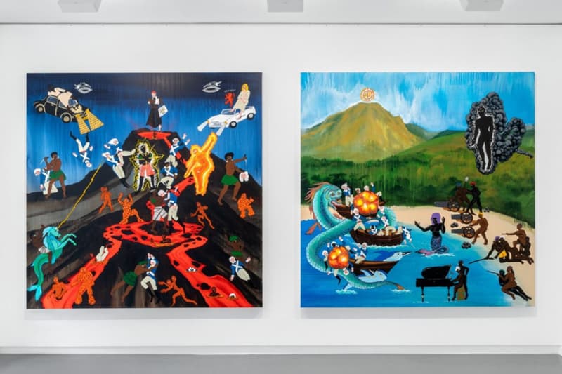 Umar Rashid Almine Rech Paris 2022 Art Exhibition