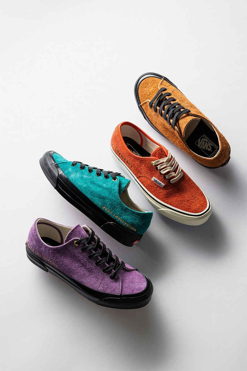Vault by Vans Julian Klincewicz OG Authentic SP LX OG Style 31 LX HBX Release Info Buy Price Red Brown Purple Green PURE IMAGINATION PALE FIRE SKY