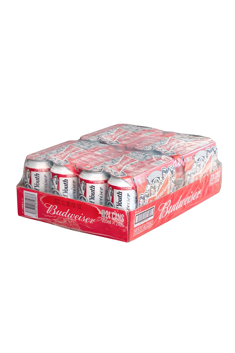VERDYs Wasted Youth and Budweiser Link for Limited-Edition Beer bottle can red white branding 1999 skate release info date summer
