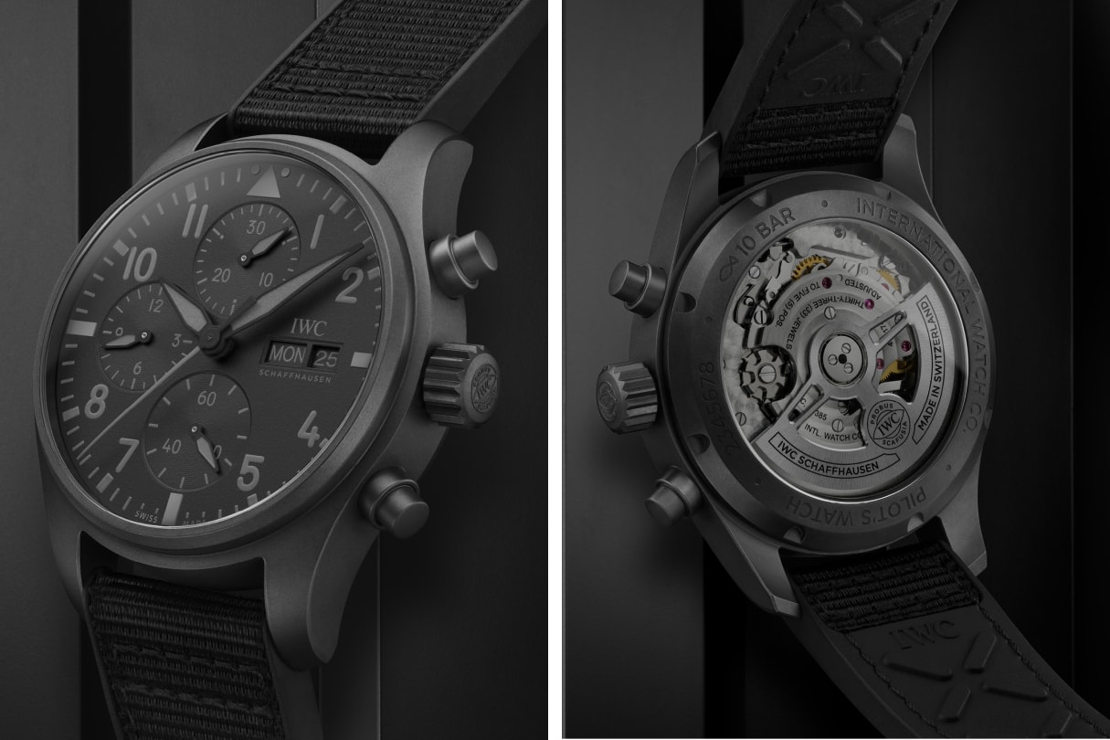 How IWC Gives Its Special Titanium Alloy The Properties of Ceramic