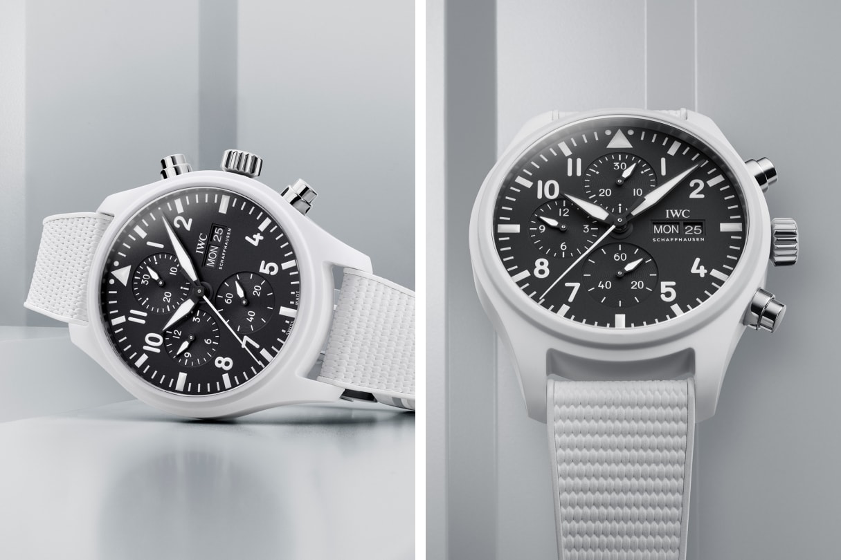 How IWC Gives Its Special Titanium Alloy The Properties of Ceramic