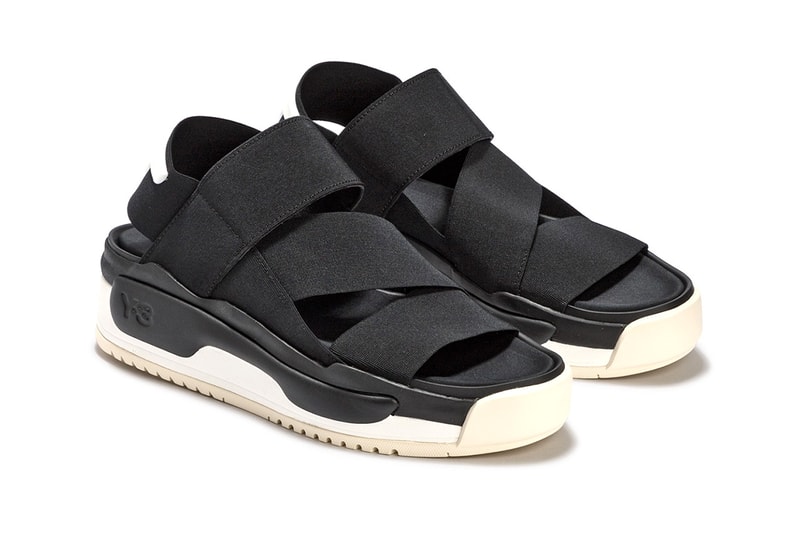 y3 hokori sandal black GX1059 black white hbx release date info store list buying guide photos price 
