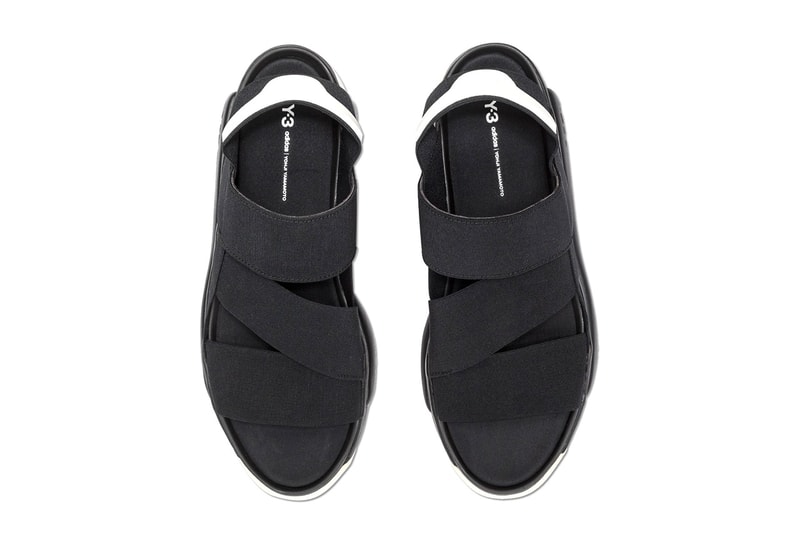 y3 hokori sandal black GX1059 black white hbx release date info store list buying guide photos price 