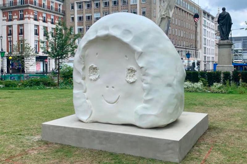 Yoshitomo Nara 'Peace Head' Sculpture London Hanover