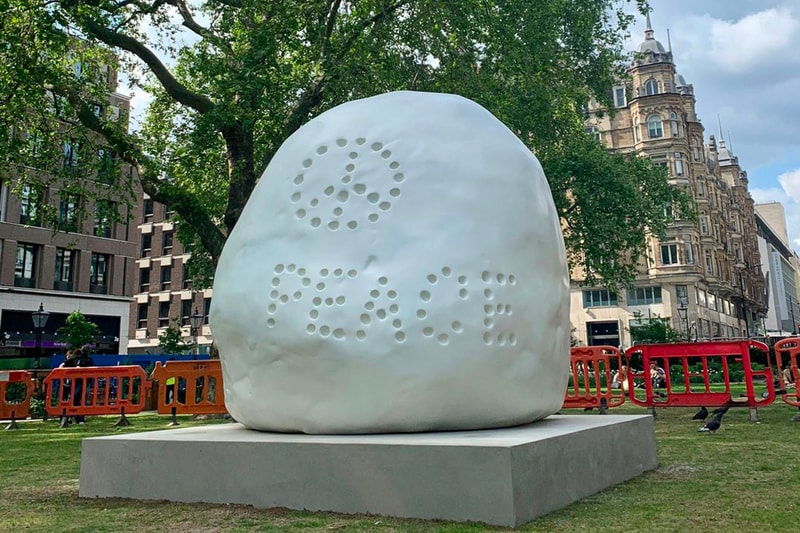 Yoshitomo Nara 'Peace Head' Sculpture London Hanover