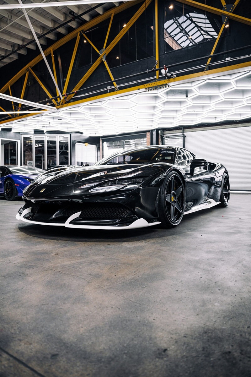 1016 industries custom carbon fiber body kit ferrari sf90 stradale hybrid powertrain 