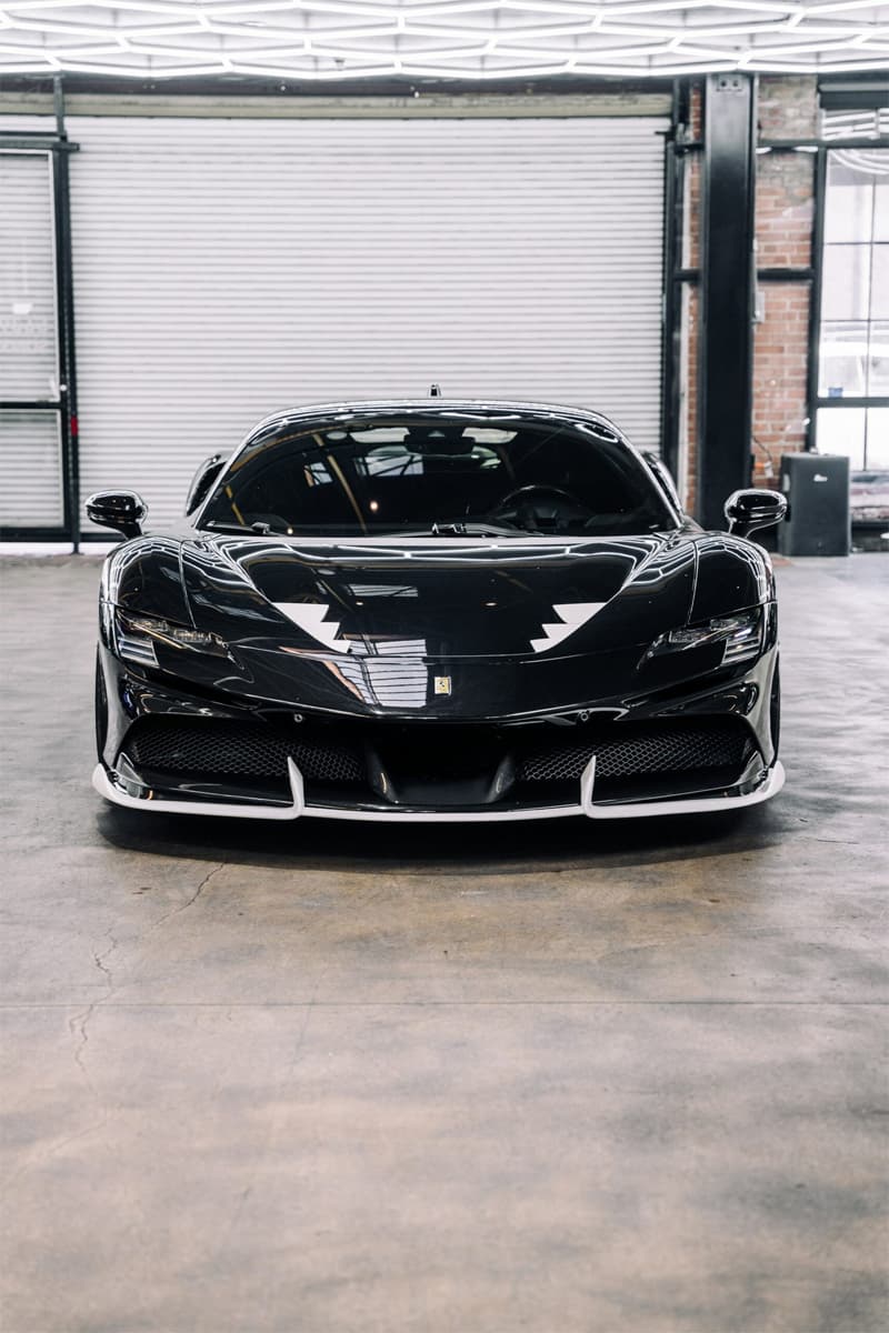 1016 industries custom carbon fiber body kit ferrari sf90 stradale hybrid powertrain 