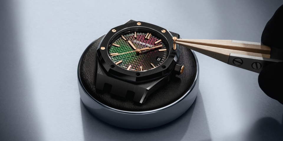 Audemars Piguet unveils a Black Ceramic Royal Oak Selfwinding timepiece  designed in collaboration with Carolina Bucci