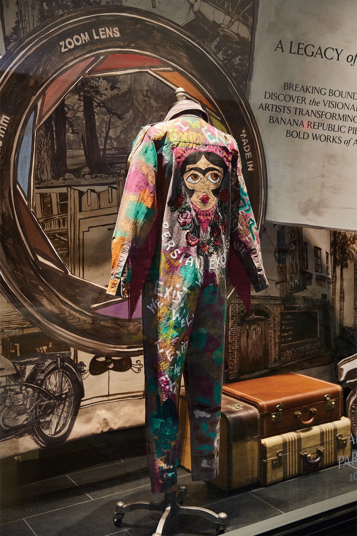 Banana Republic Pride Month LGBTQIA+ Artists Initiative storefronts