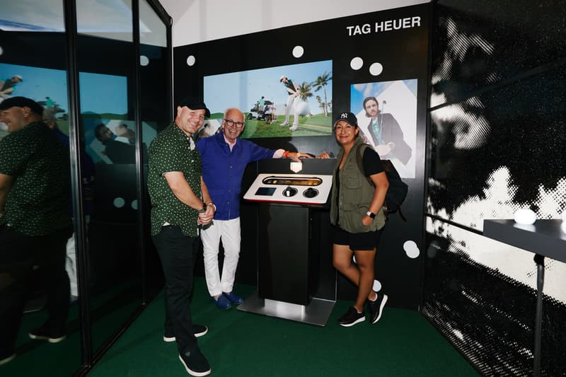 HYPEGOLF After Hours Tag Heuer Event Launch Party Recap Clubhouse Tommy Fleetwood Ben Clymer Connected Collection Digital Luxury Timepieces Trackman Simulator