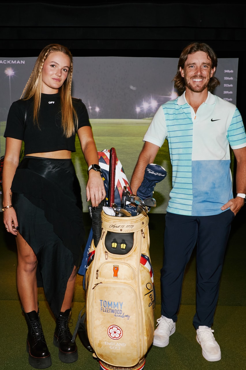 HYPEGOLF After Hours Tag Heuer Event Launch Party Recap Clubhouse Tommy Fleetwood Ben Clymer Connected Collection Digital Luxury Timepieces Trackman Simulator