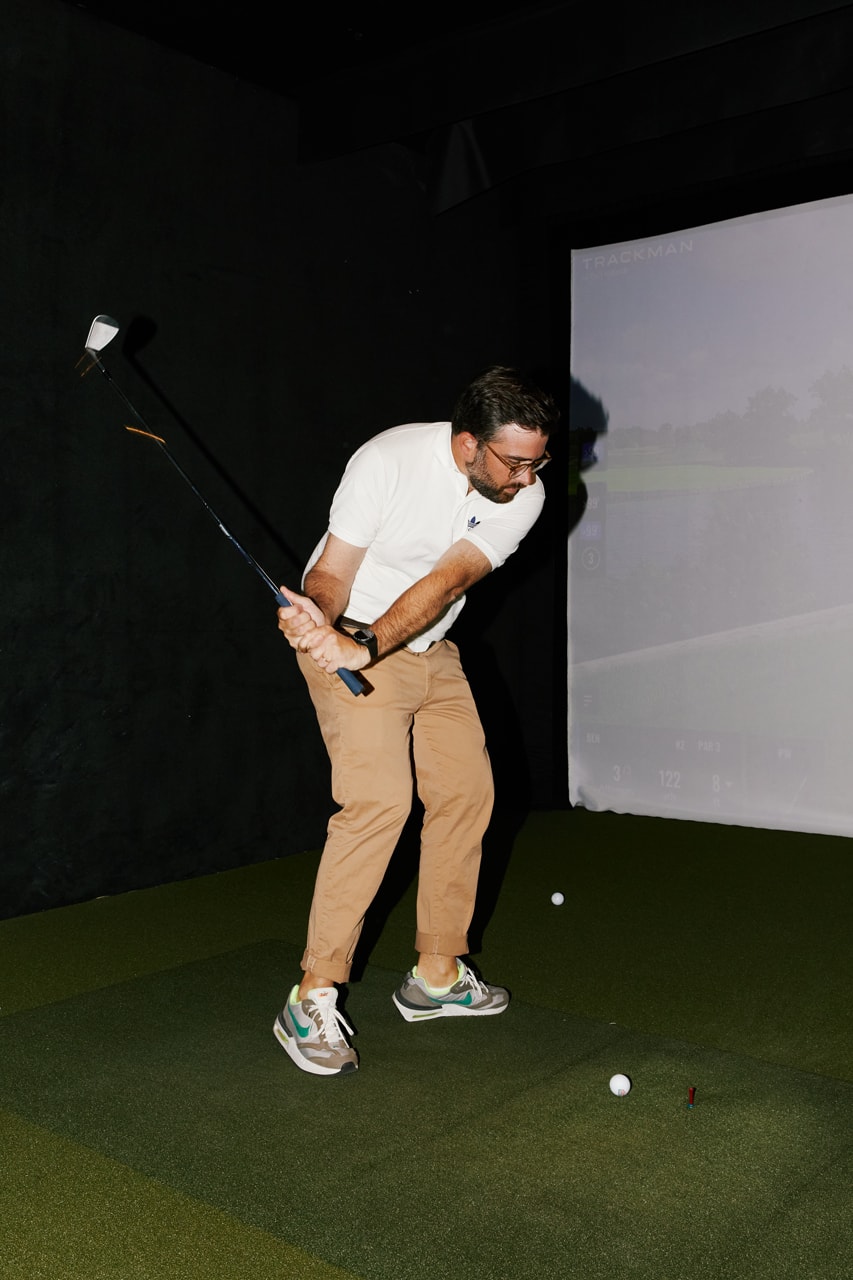 HYPEGOLF After Hours Tag Heuer Event Launch Party Recap Clubhouse Tommy Fleetwood Ben Clymer Connected Collection Digital Luxury Timepieces Trackman Simulator