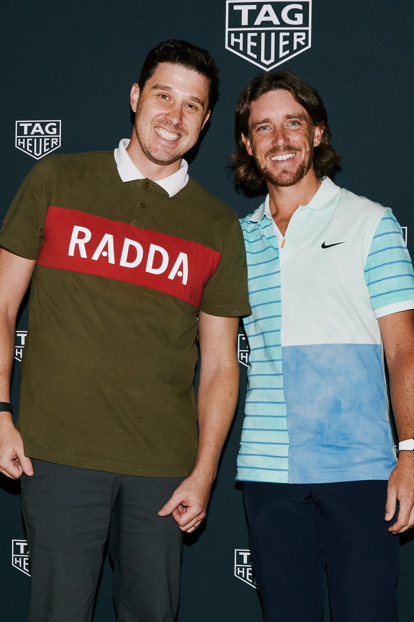 HYPEGOLF After Hours Tag Heuer Event Launch Party Recap Clubhouse Tommy Fleetwood Ben Clymer Connected Collection Digital Luxury Timepieces Trackman Simulator