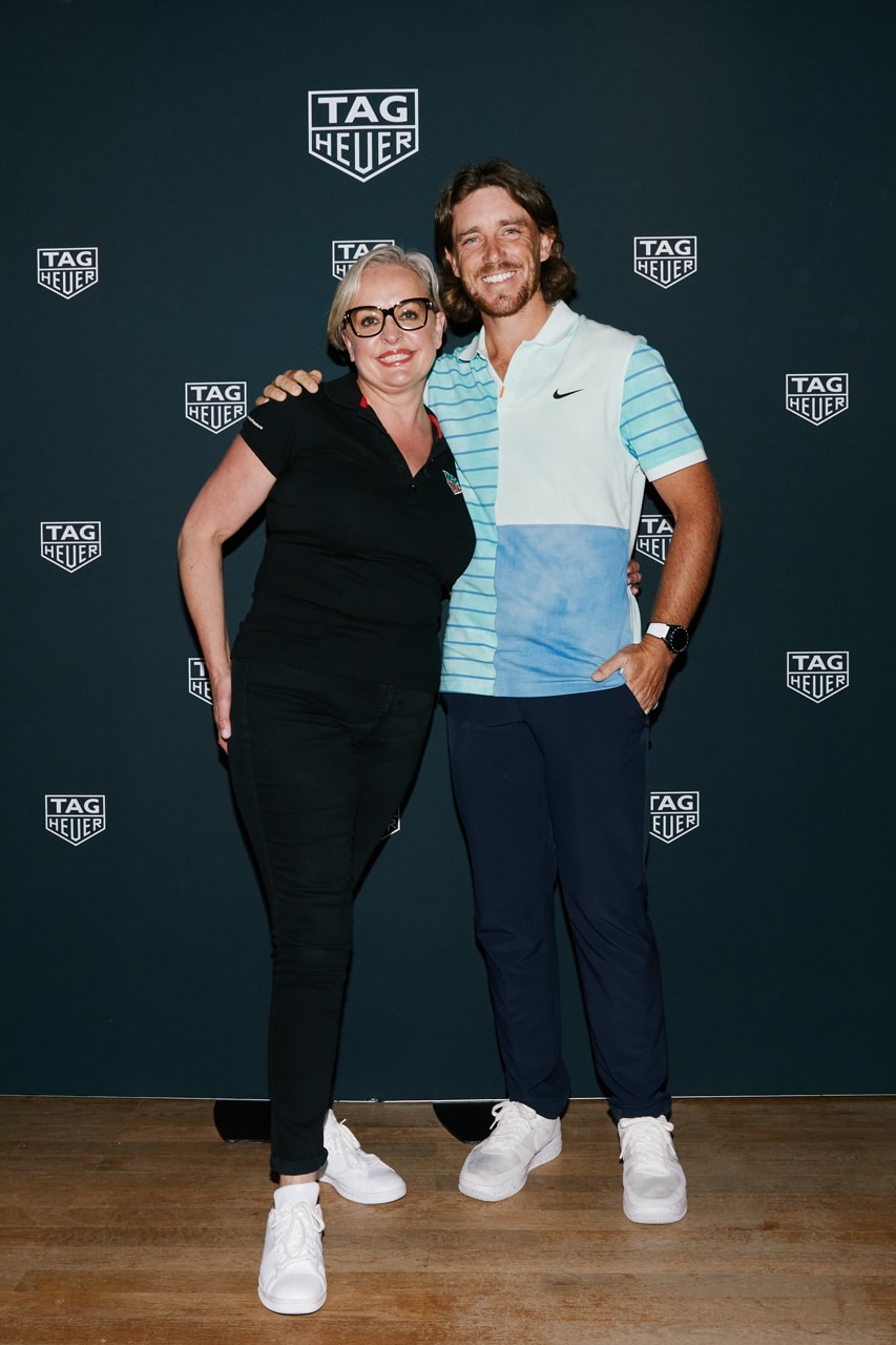 HYPEGOLF After Hours Tag Heuer Event Launch Party Recap Clubhouse Tommy Fleetwood Ben Clymer Connected Collection Digital Luxury Timepieces Trackman Simulator