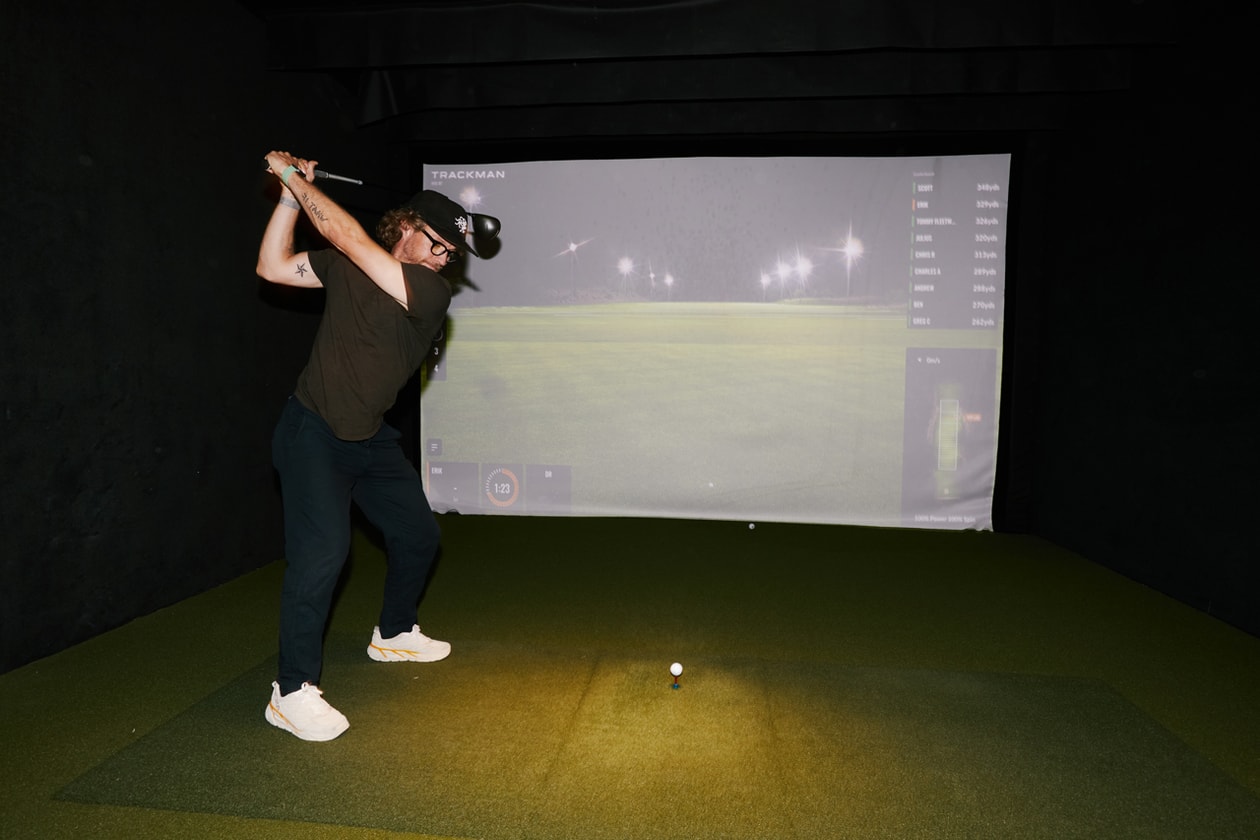 HYPEGOLF After Hours Tag Heuer Event Launch Party Recap Clubhouse Tommy Fleetwood Ben Clymer Connected Collection Digital Luxury Timepieces Trackman Simulator