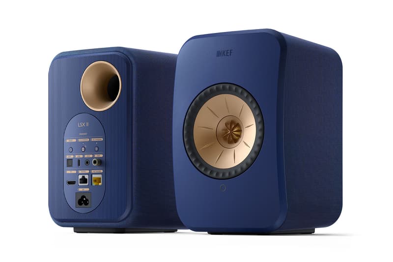 KEF LSX II Wireless Hifi System Speakers blue white black red 