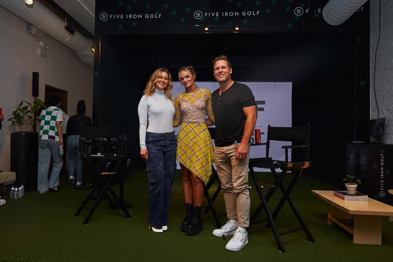 LA Golf HYPEGOLF Clubhouse Launch Party Panel Discussion Professional Golfer Paris Hilinski Creative Director Hoodie Capsule Apparel Collection All-Carbon Putter Shaft