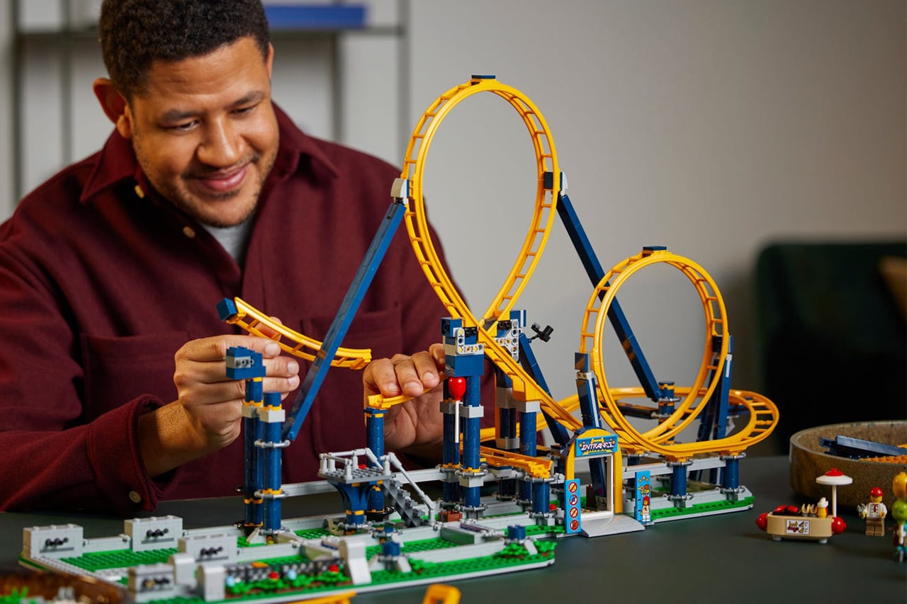 Every official LEGO roller coaster model ever made