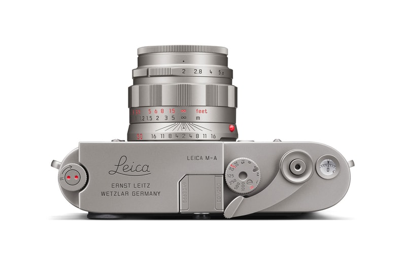 Leica Presents Limited-Edition M-A “Titan” Set Fashion