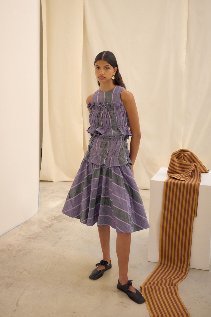 Lukhanyo Mdingi SS23 Reveres Texture and Multidimensional Color Fashion