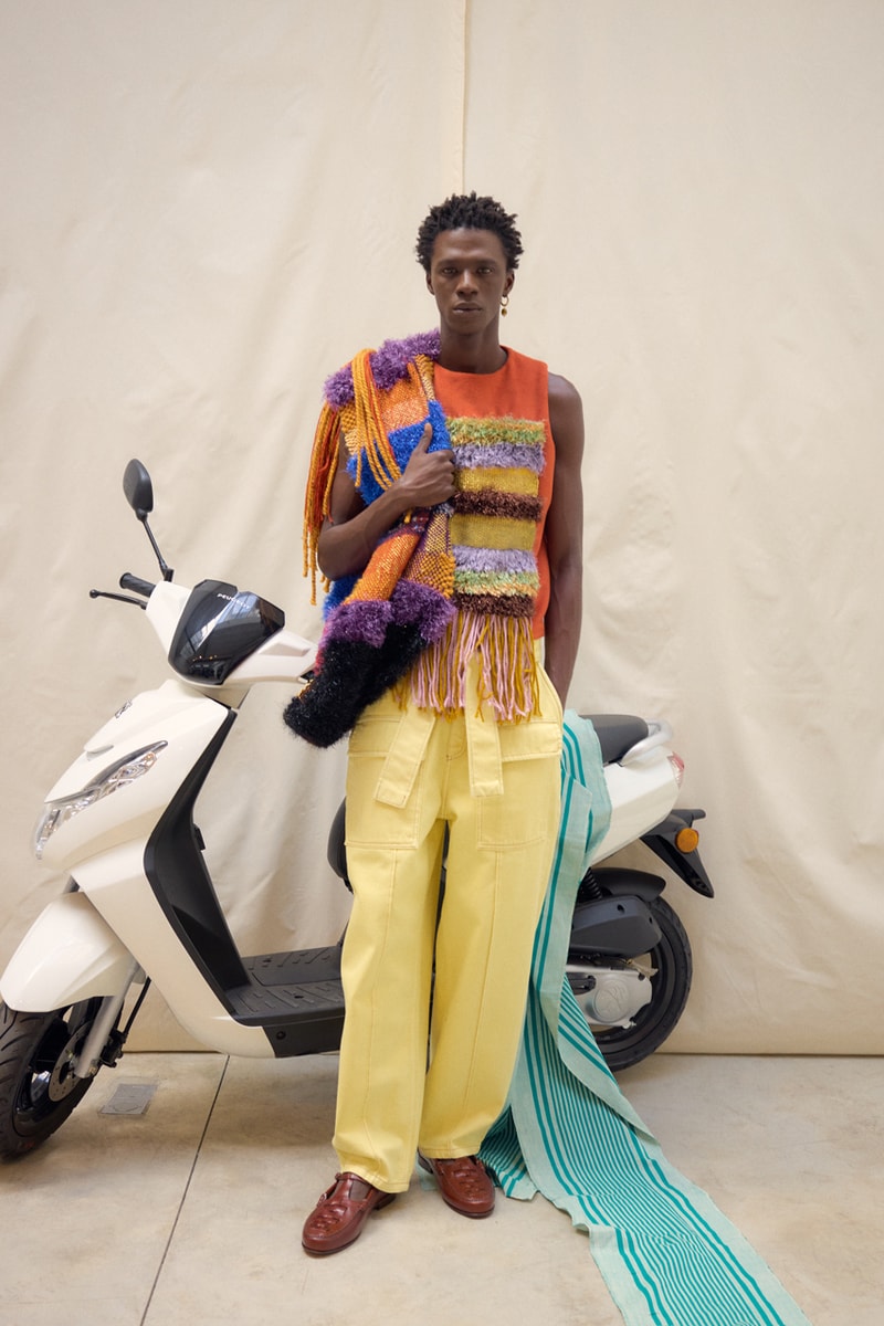 Lukhanyo Mdingi SS23 Reveres Texture and Multidimensional Color Fashion