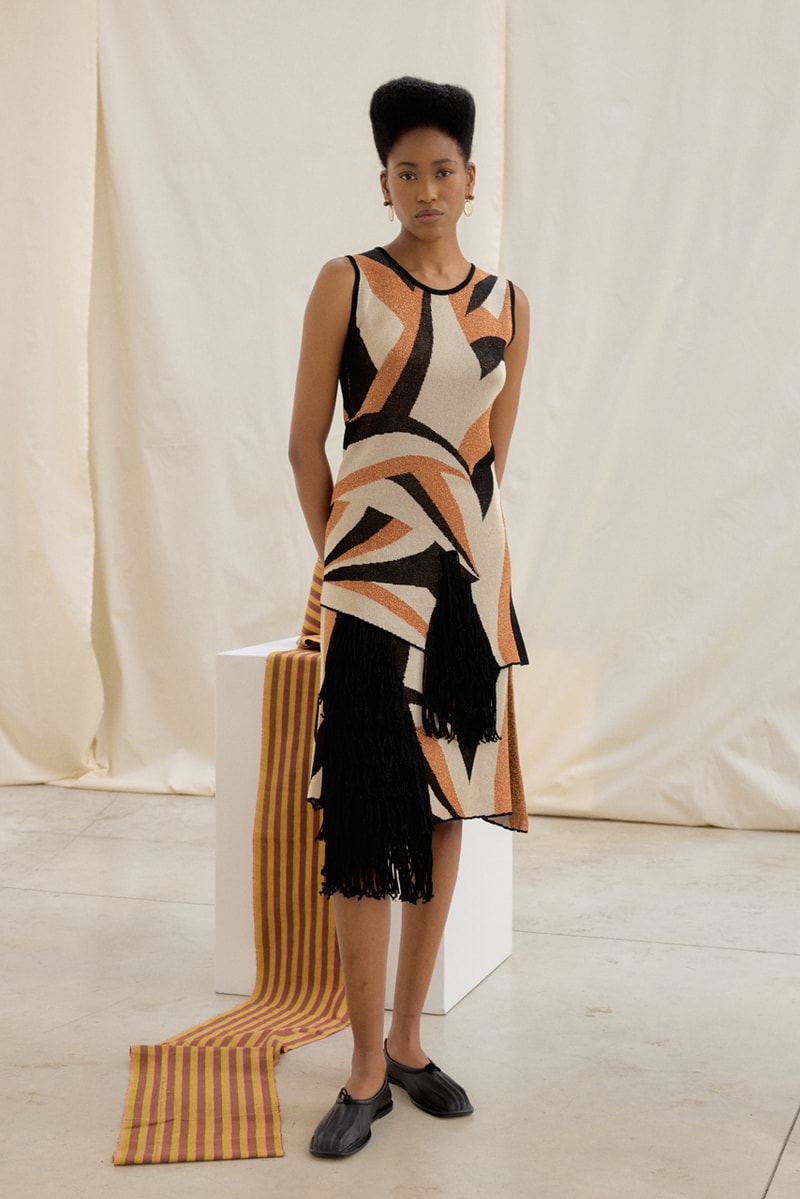 Lukhanyo Mdingi SS23 Reveres Texture and Multidimensional Color Fashion