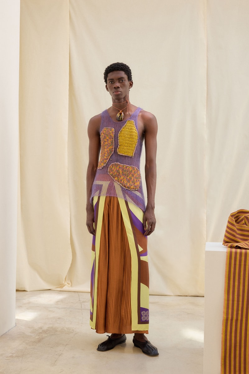 Lukhanyo Mdingi SS23 Reveres Texture and Multidimensional Color Fashion