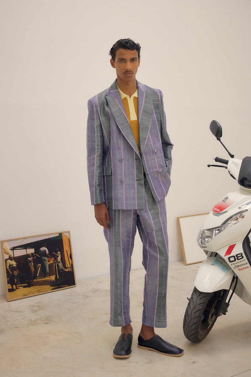 Lukhanyo Mdingi SS23 Reveres Texture and Multidimensional Color Fashion