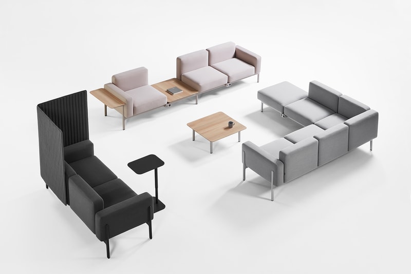 Prostoria Layer Furniture Collaboration sofa ROSTRUM SABOT