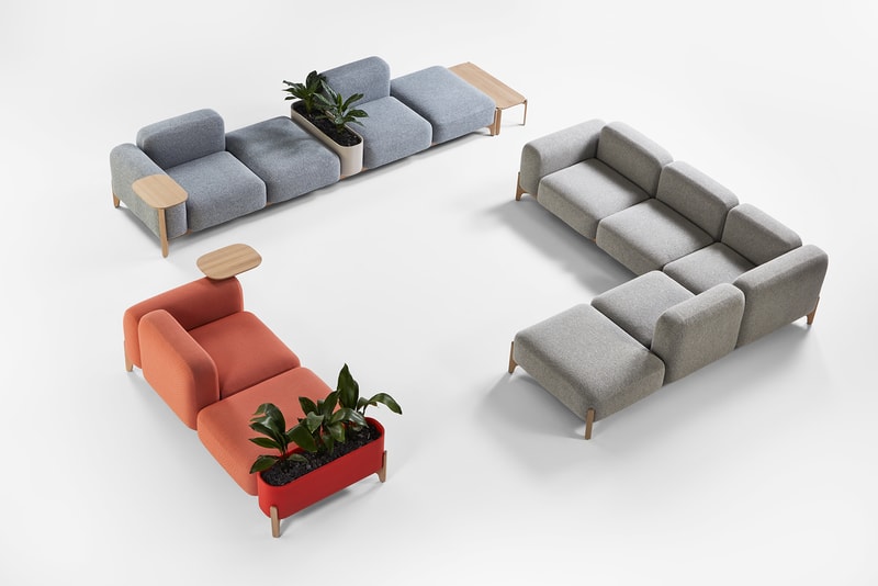 Prostoria Layer Furniture Collaboration sofa ROSTRUM SABOT