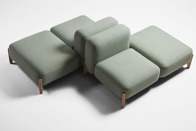 Prostoria Layer Furniture Collaboration sofa ROSTRUM SABOT
