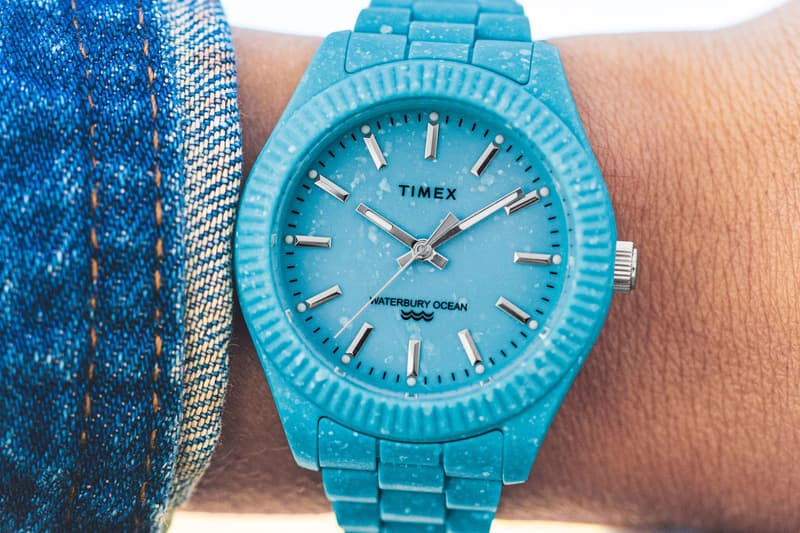 Timex and Tide Sustainable Watch Collection ocean plastics upcycled 