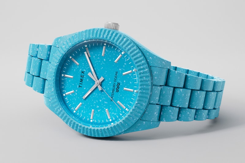 Timex and Tide Sustainable Watch Collection ocean plastics upcycled 