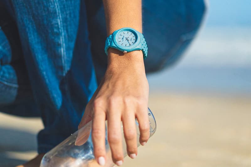 Timex and Tide Sustainable Watch Collection ocean plastics upcycled 