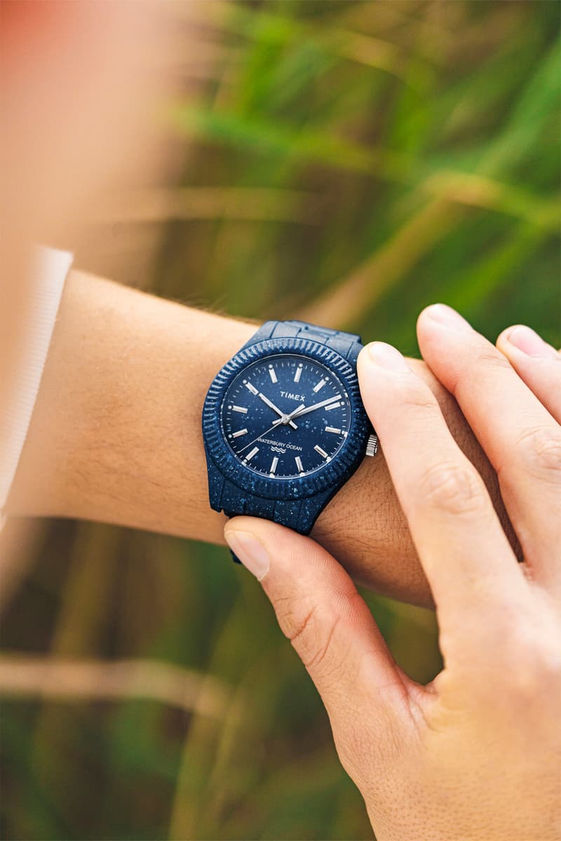 Timex and Tide Sustainable Watch Collection ocean plastics upcycled 