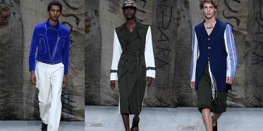 Craft, Renaissance Edge Define Wales Bonner Spring 2023 Show at Pitti