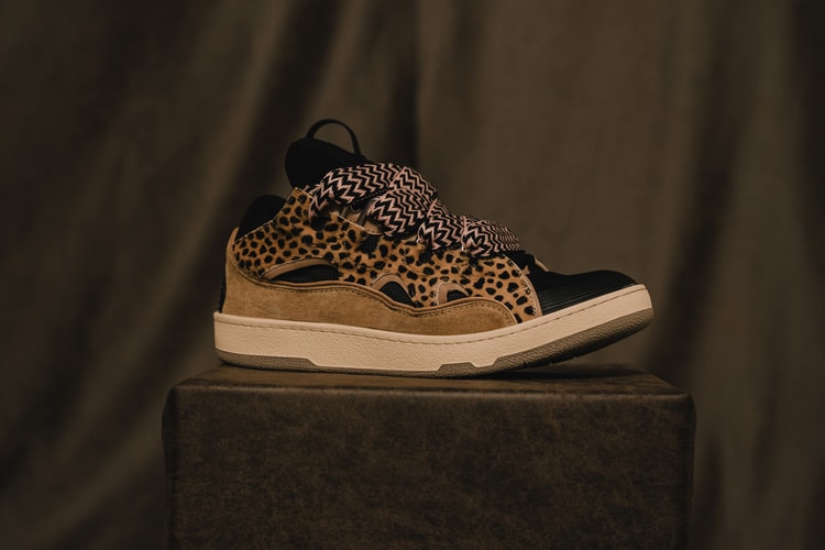 A Ma Maniére Reworks Lanvin's Leather Curb Sneaker