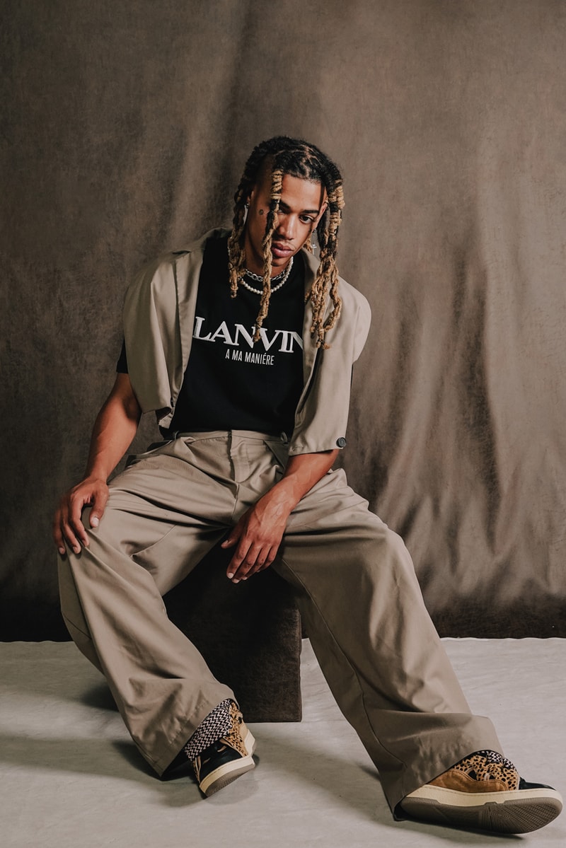 A Ma Maniére Lanvin Leather Curb Sneaker Release Date info store list buying guide photos price