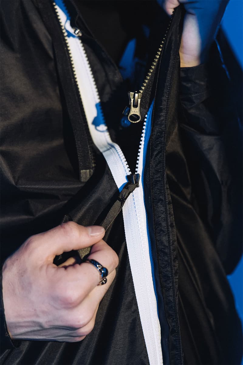 ACRONYM Spring Summer 2022 Drop A B HBX Release Closer Look Info Buy Price Technical Outerwear Jackets2L Gore-Tex Infinium™ Windstopper® 3L Nylon Varsity Collegiate Functional Utilitarian