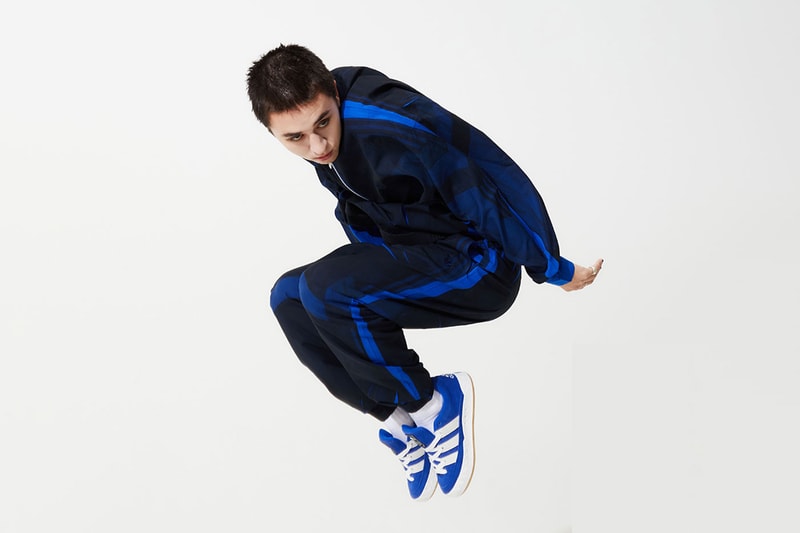adidas Originals ADIMATIC sKetChboOok3 Japan Reveals Exclusive atmos blue white gum black label tooth accents three bars black tag suede gum release info date price 