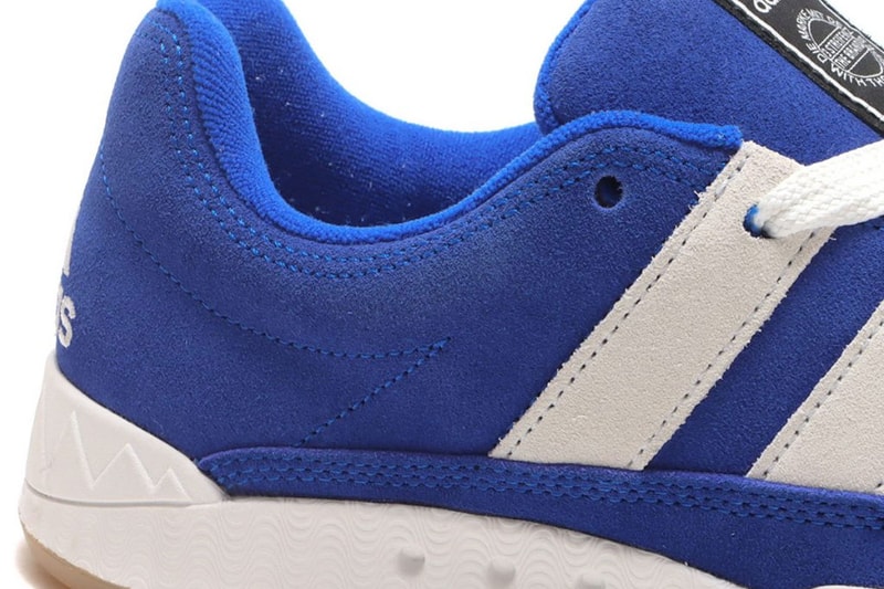 adidas Originals ADIMATIC sKetChboOok3 Japan Reveals Exclusive atmos blue white gum black label tooth accents three bars black tag suede gum release info date price 