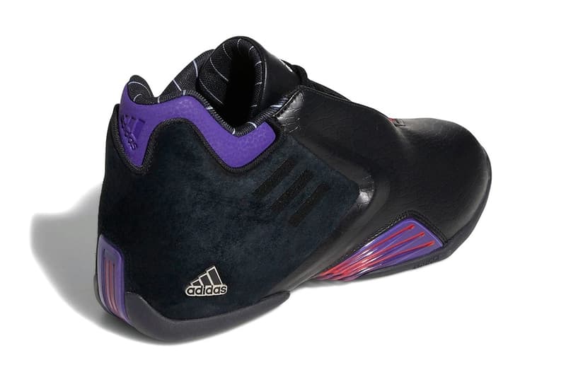 adidas T-Mac 3 Restomod Raptors Official Look Release Info GY2394 Date Buy Price Core Black Team College Purple Red