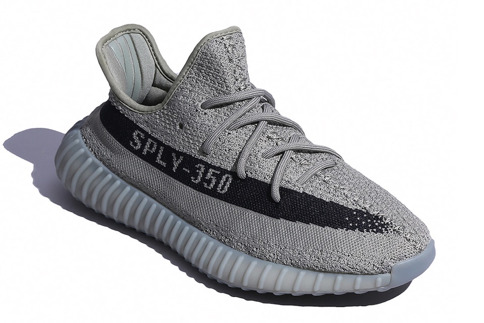 Yeezy X Adidas Grey Knit Fabric Beluga Boost 350 V2 Lace Up 43% OFF Yeezy X Adidas Grey Knit Fabric Beluga Boost 350 V2 Lace Up 43% OFF